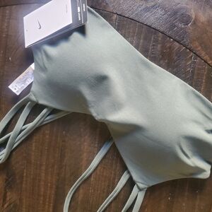 Nike Sage Green Strappy Sports Bra